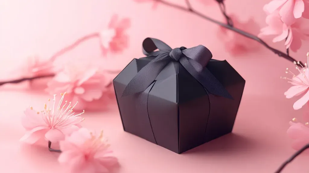 papierowe pudełko prezentowe